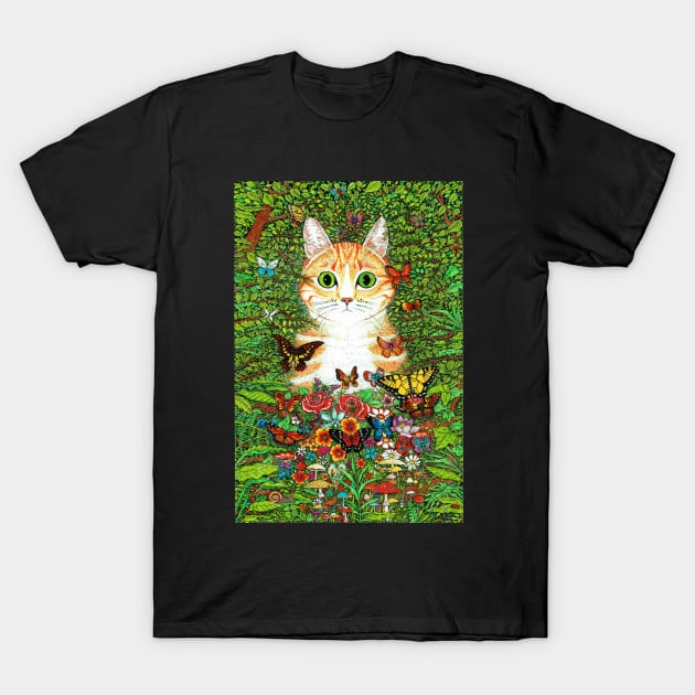 Hidden cat / Le chat caché T-Shirt by tristan.r.rosenkreutz